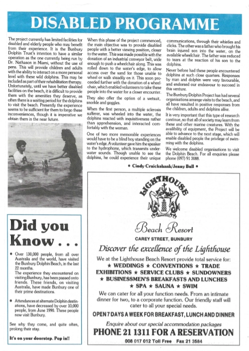 Dolphin Trust Newsletter
