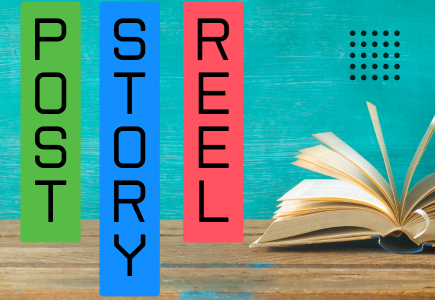 Post, Story, Reel